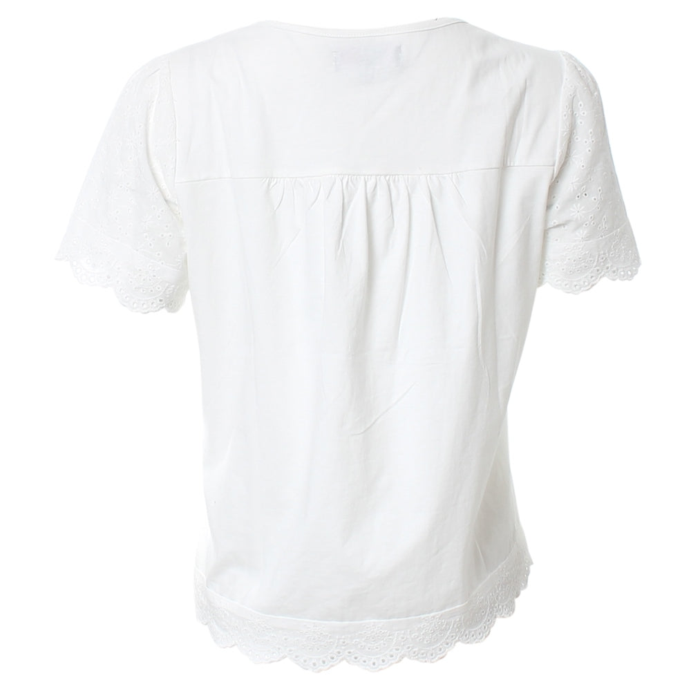Selma Top White