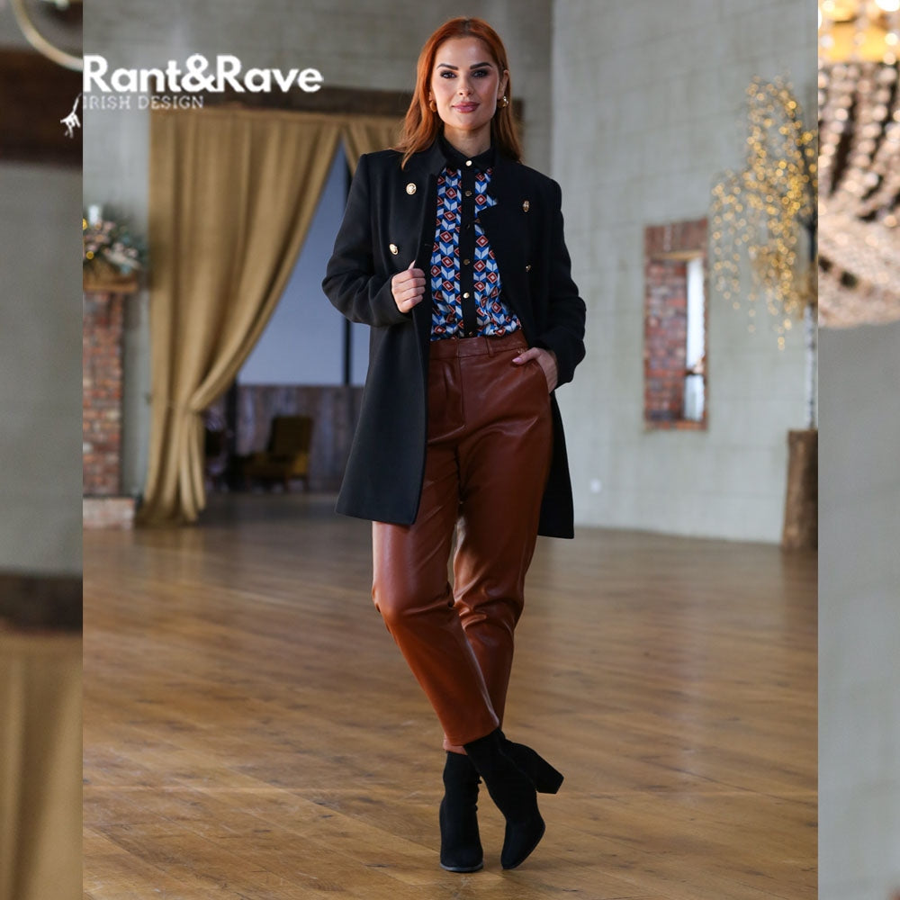 Rant & Rave Lina Faux Leather Tan