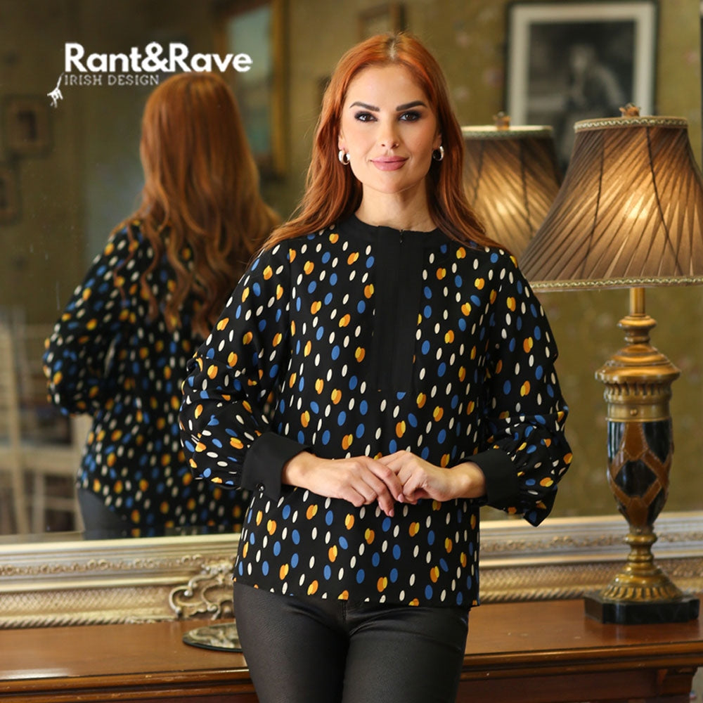 Rant & Rave  Thalia Top Black