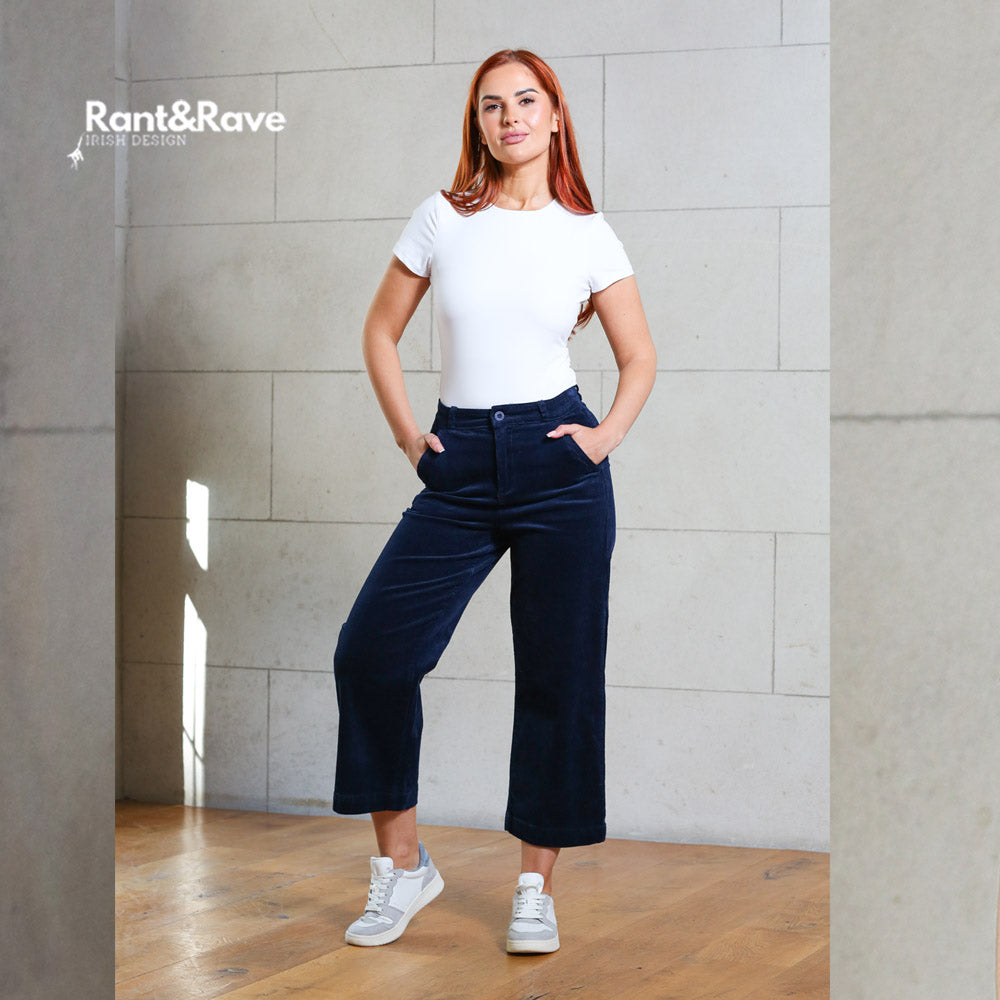 Rant & Rave Judith Wide Leg Crop Cord
