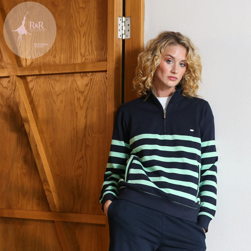 Relax & Renew Lena Half Zip Size 8