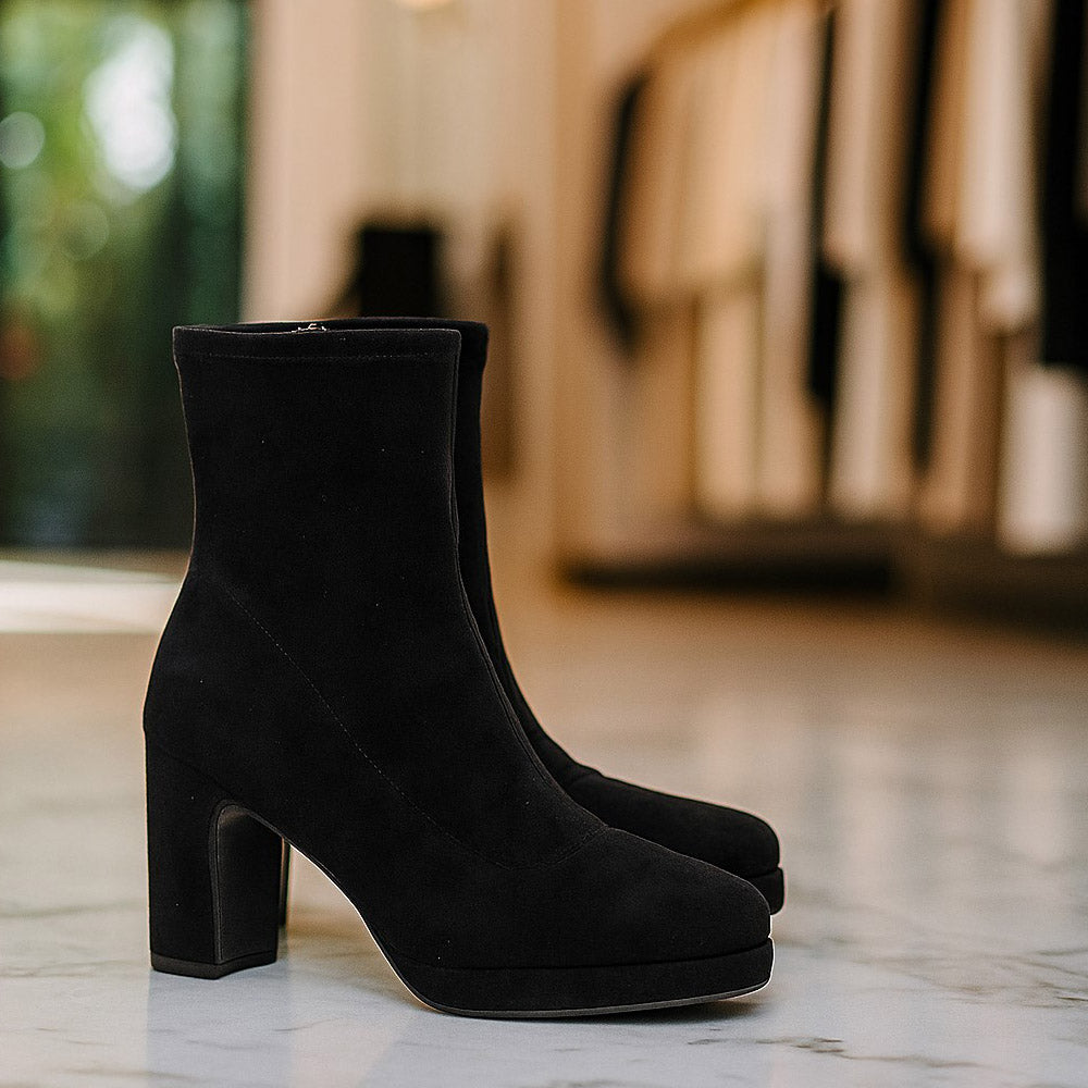 Rant & Rave Sofia Sock Boot Black