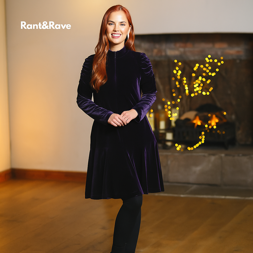 Rant & Rave Olympia Dress Purple