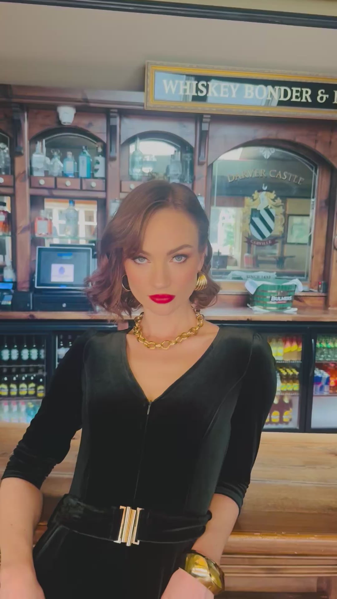 Load video: Rant & Rave Farrah Jumpsuit Green (Pre Sale - Dispatched on November 12th)