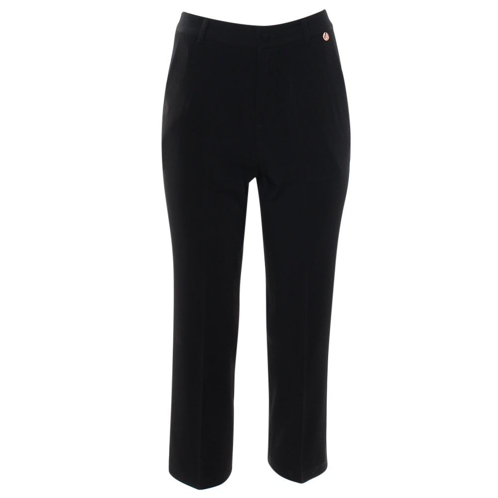 Molly Cropped Trouser Black