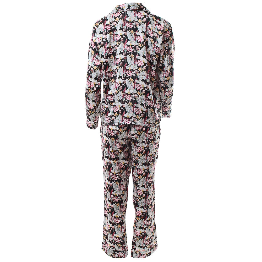 Pippa Pyjama Set Black Floral