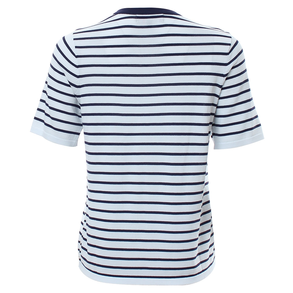 Robin Stripe Top Navy/White