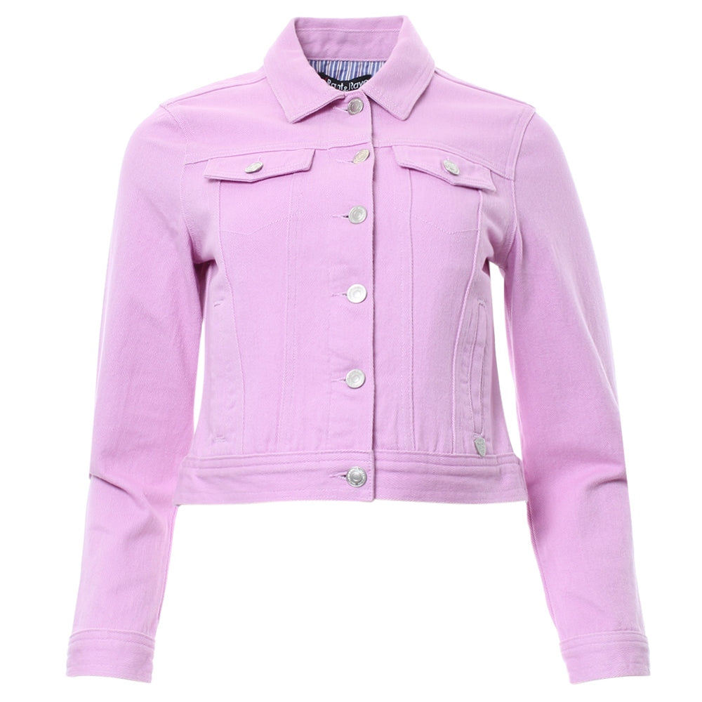 Liana Denim Jacket Lilac