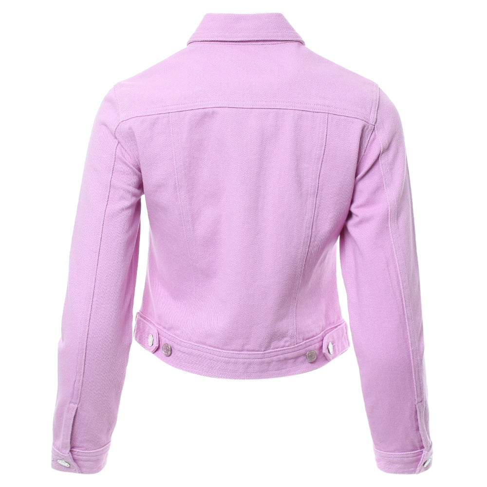 Liana Denim Jacket Lilac