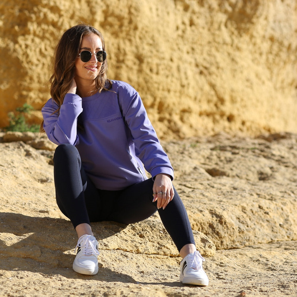 Blanche Sweater Purple