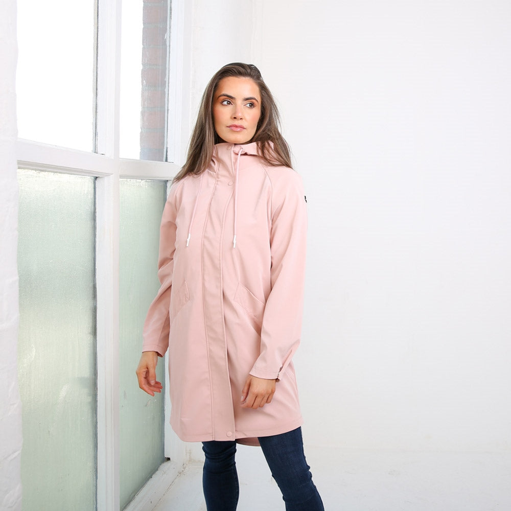 Fallon Raincoat Blush