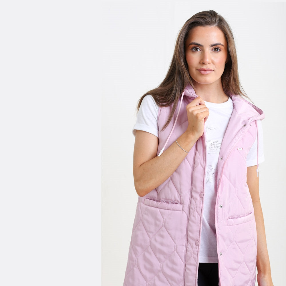 Roxie Gilet Pink