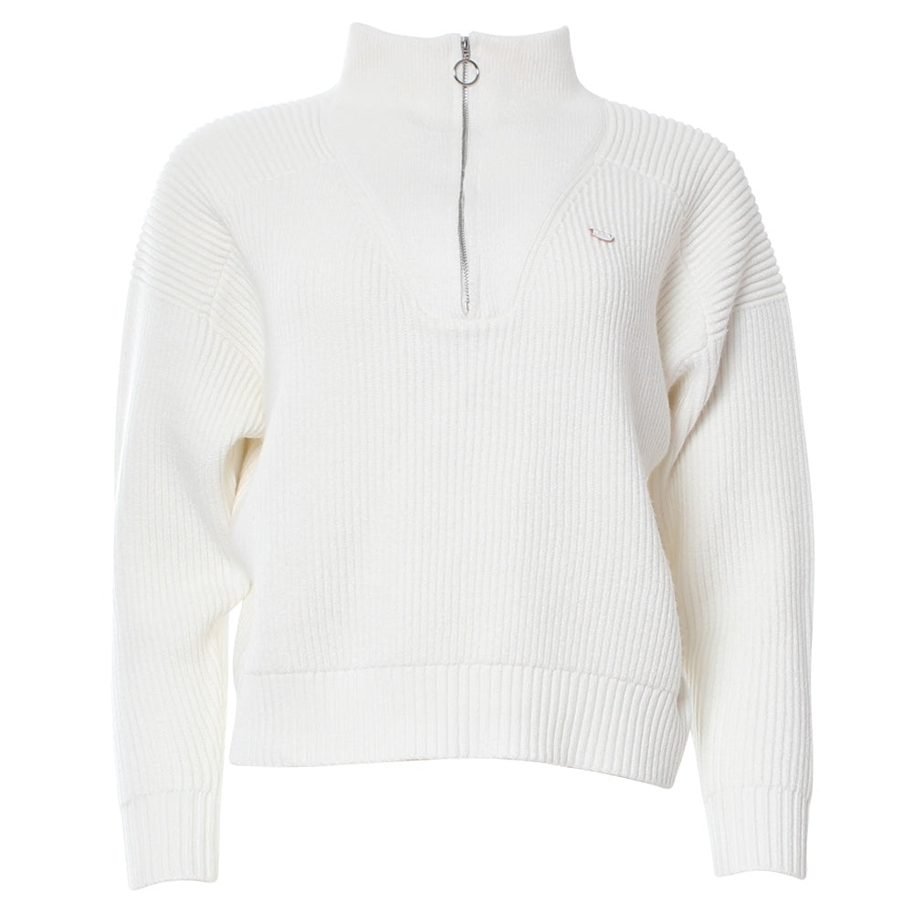 Emma Half Zip Cream