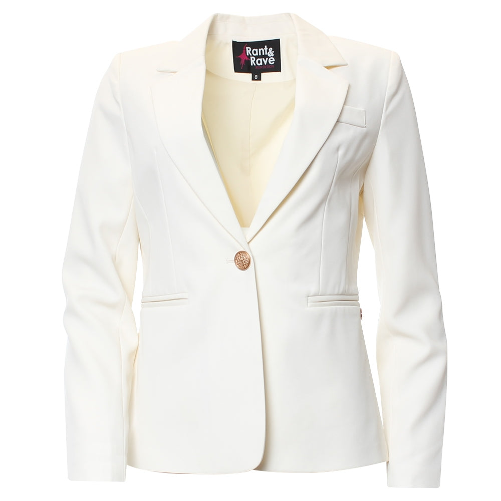 Amara Blazer Cream