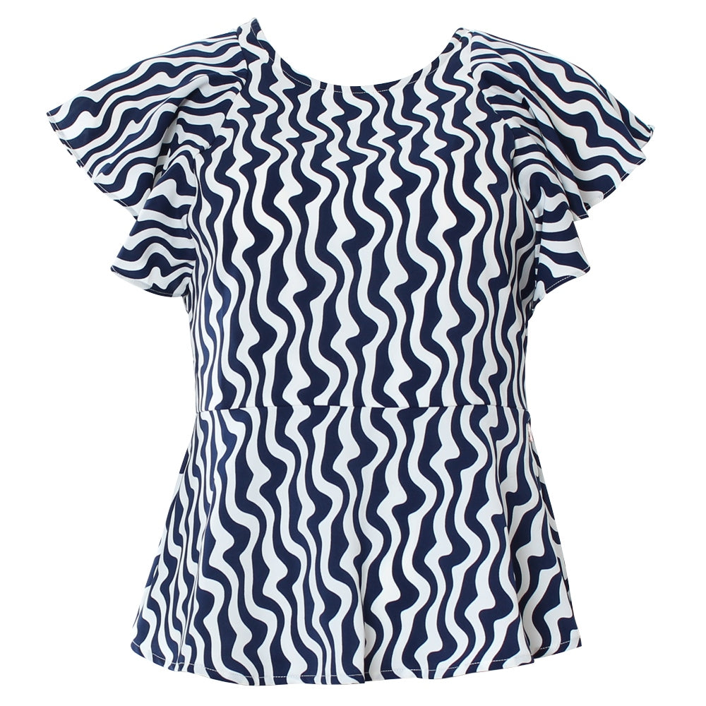 Polly Top Navy