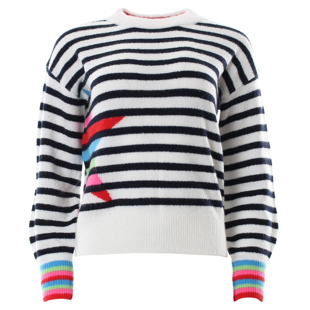 Darel Jumper Navy Stripe