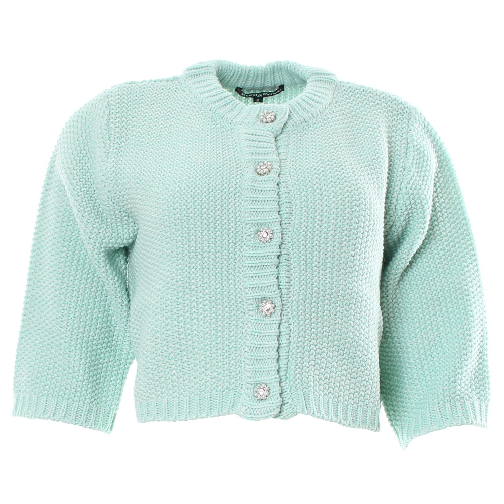 Lyn Cardigan Turquoise Blue