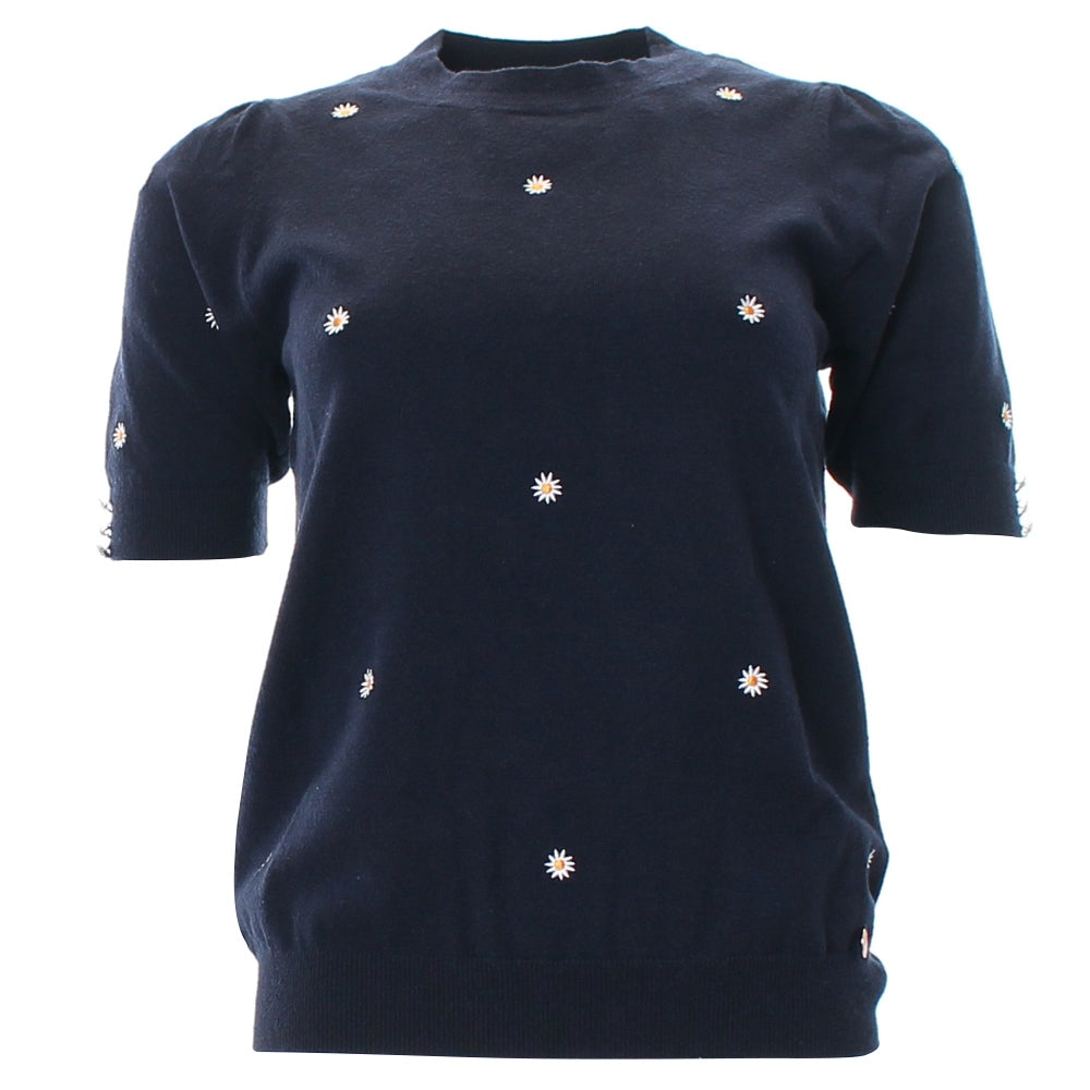 Ora Daisy Knit Navy