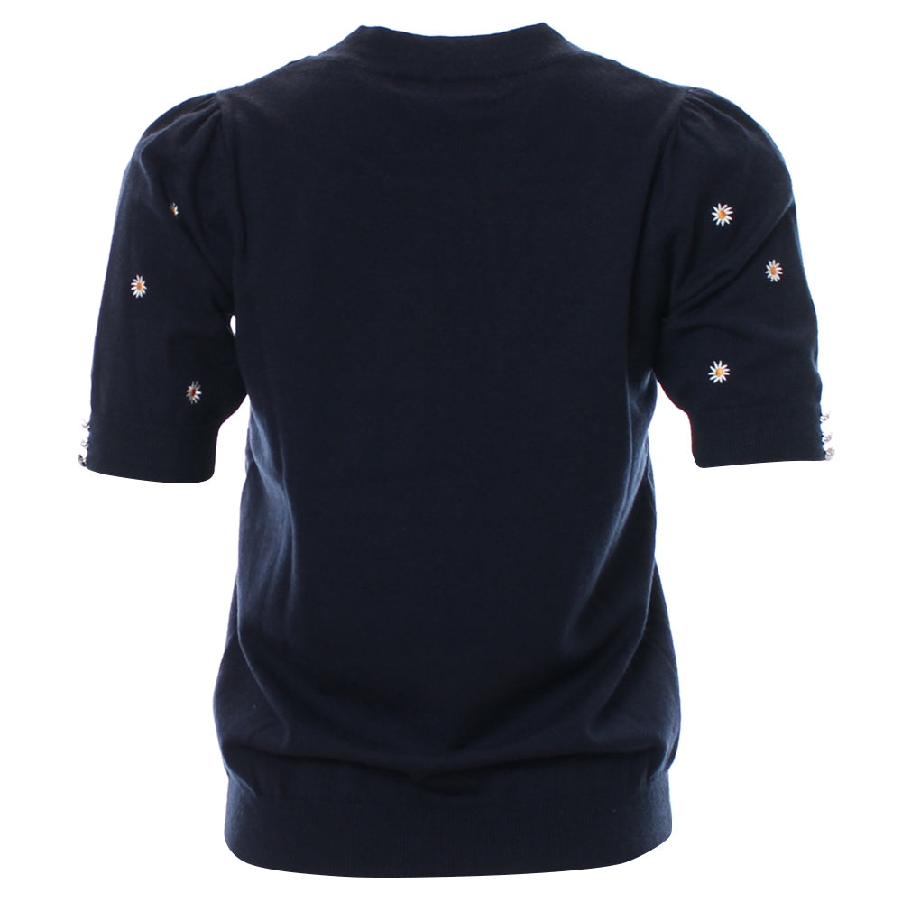 Ora Daisy Knit Navy