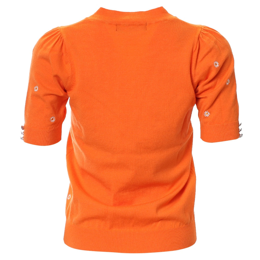 Ora Daisy Knit Orange