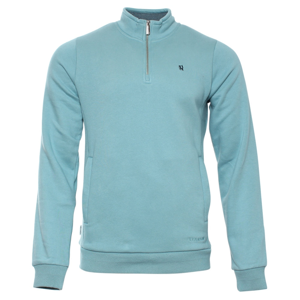 Reece Half Zip Teal