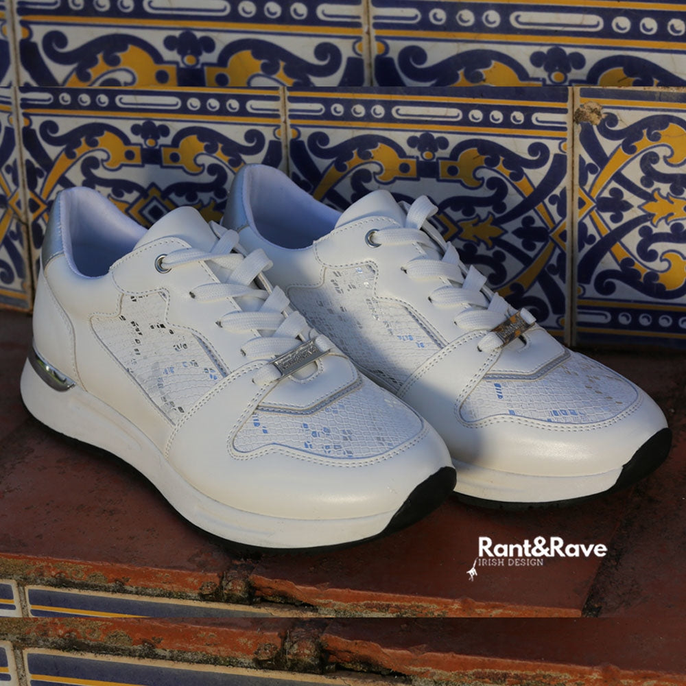 Rant & Rave Emma Trainer White – Mall Road Design