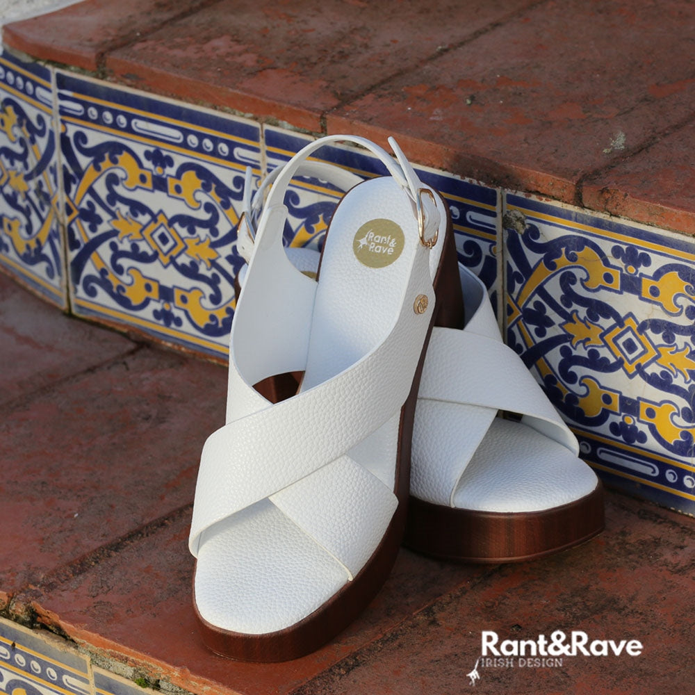 Lira Sandal White