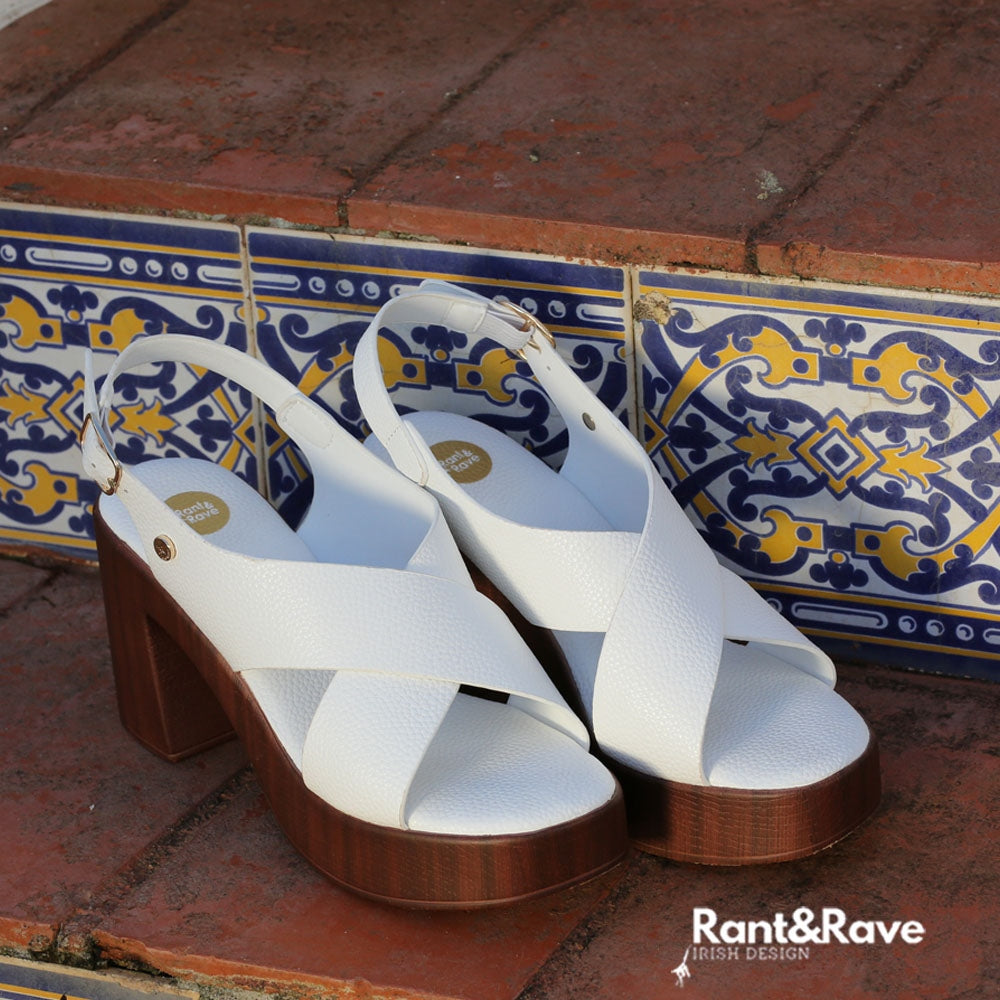 Lira Sandal White