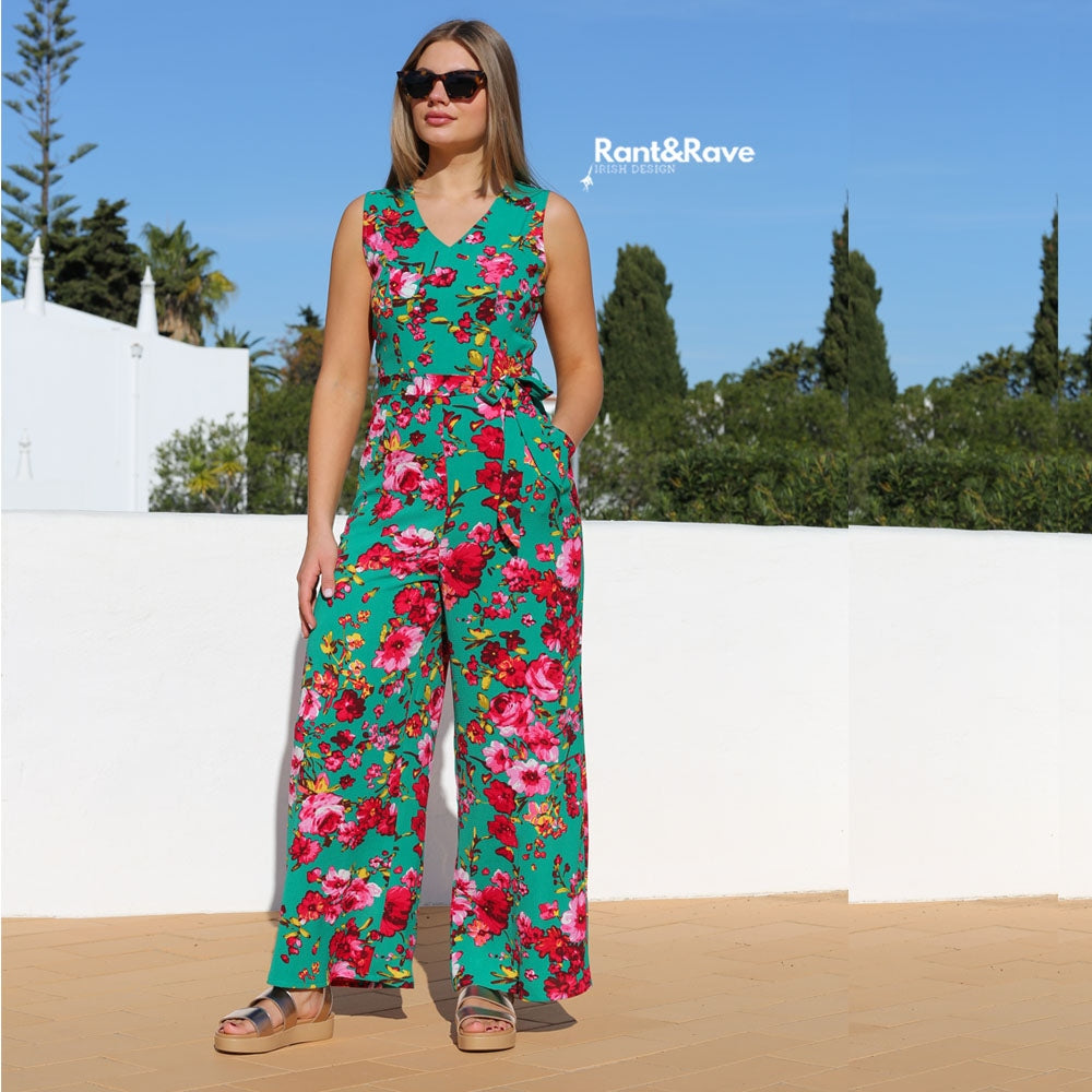 Alesha Jumpsuit Green