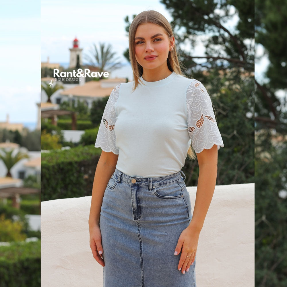 Rant & Rave Kay Tee Blue – Mall Road Design