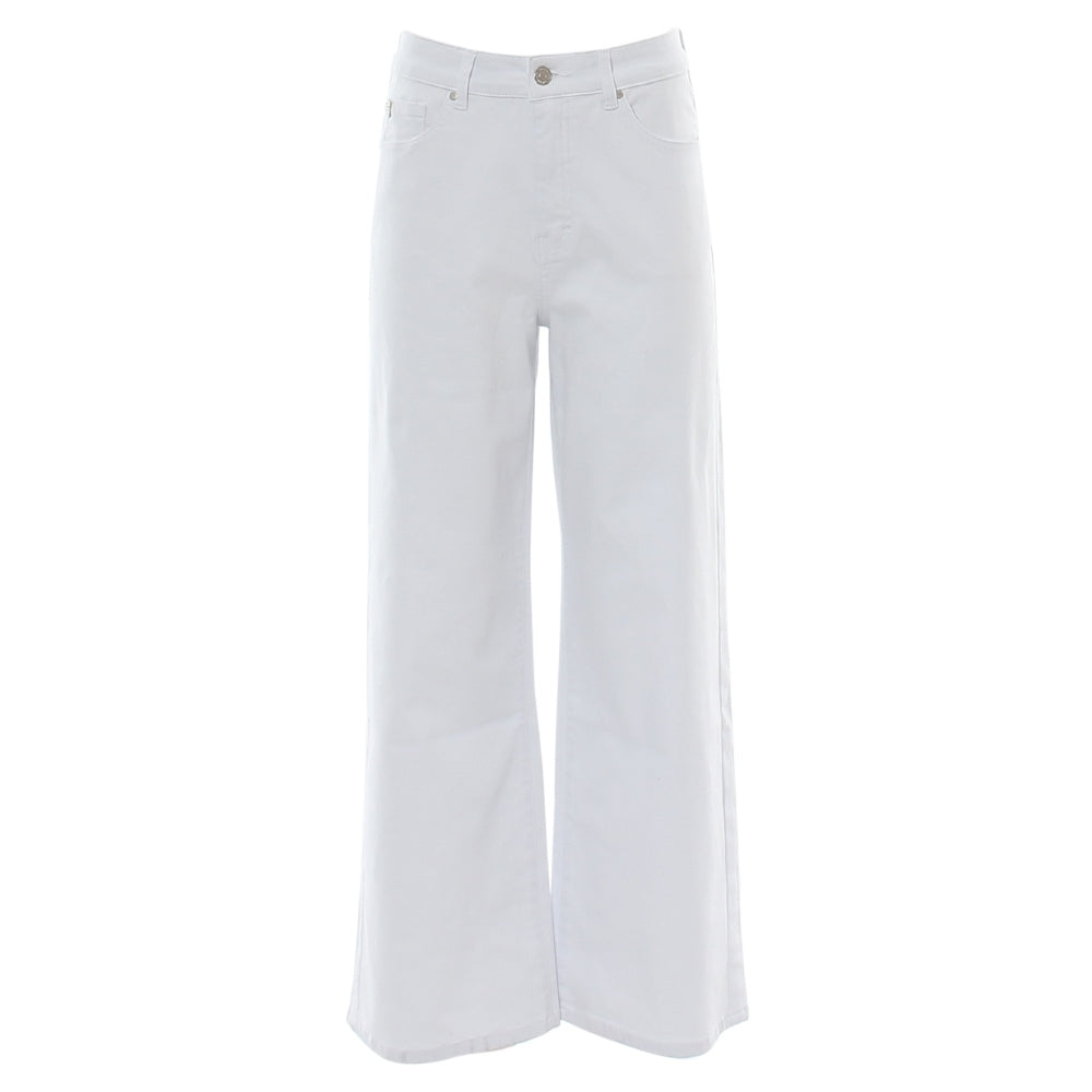 Cody Wide Leg Jean White