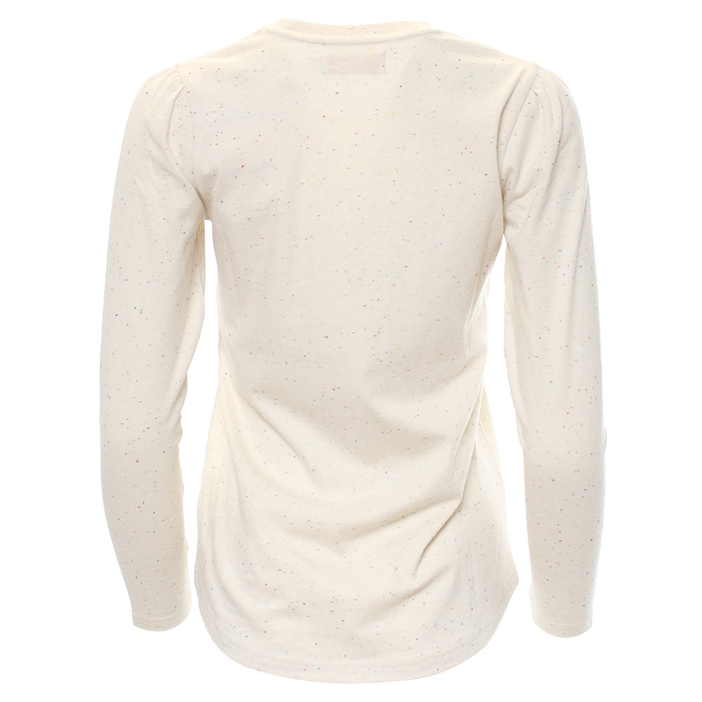 Elicia Speckle Tee Cream