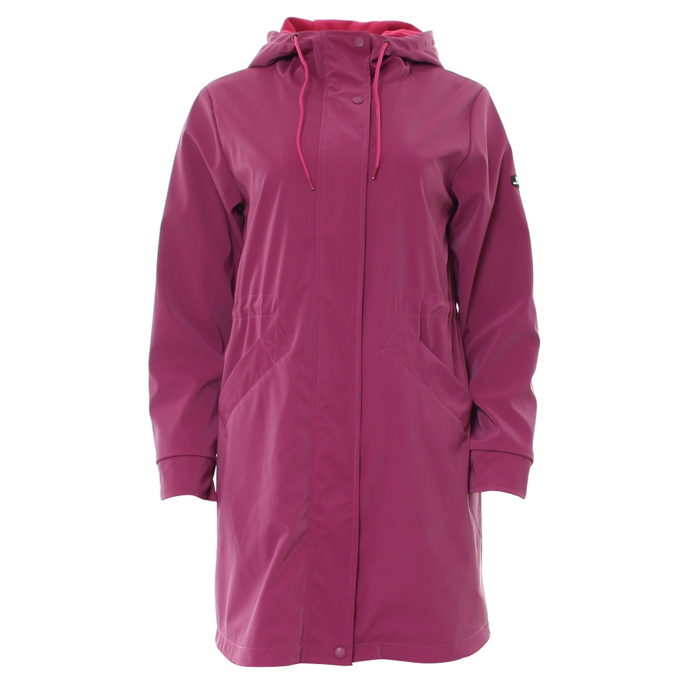 Aoife Raincoat Cerise Pink