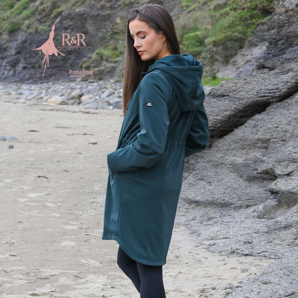 Aoife Raincoat Green