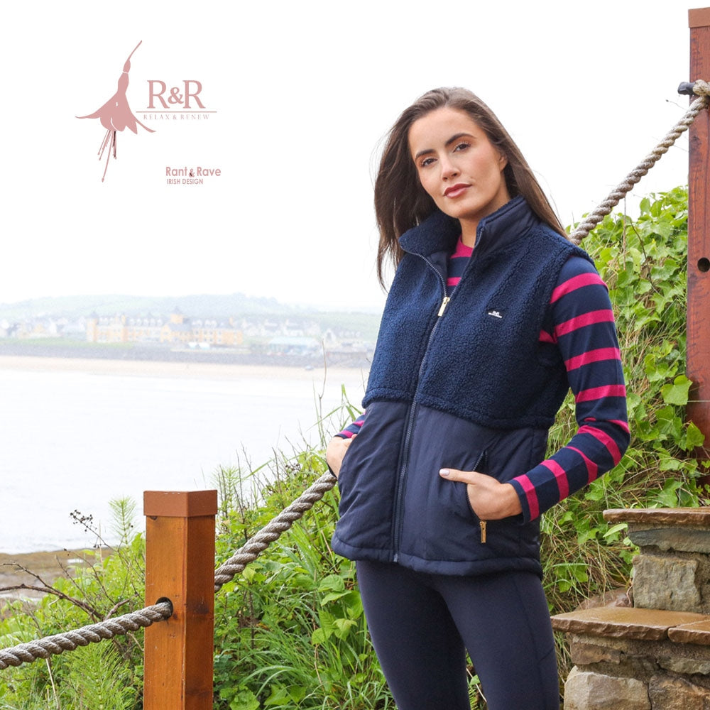 Mabel Borg Gilet Navy