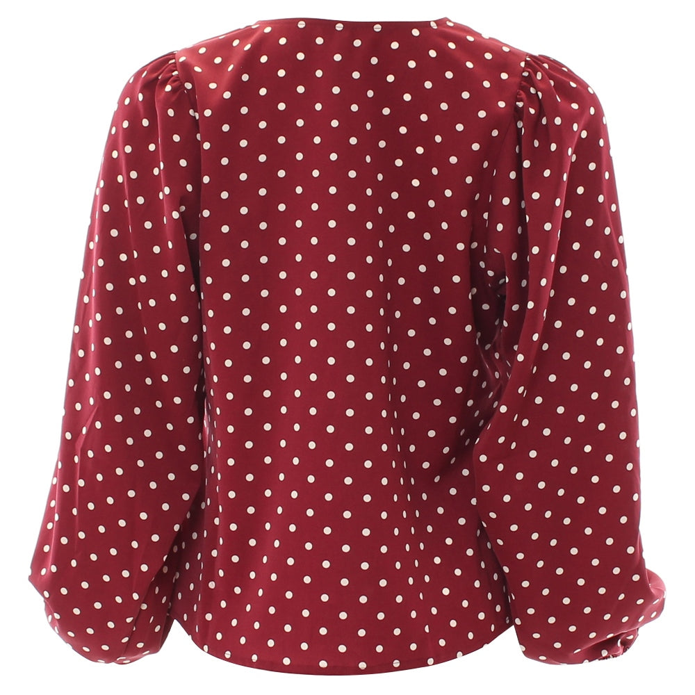 Rant & Rave  Kiera Blouse Burgundy