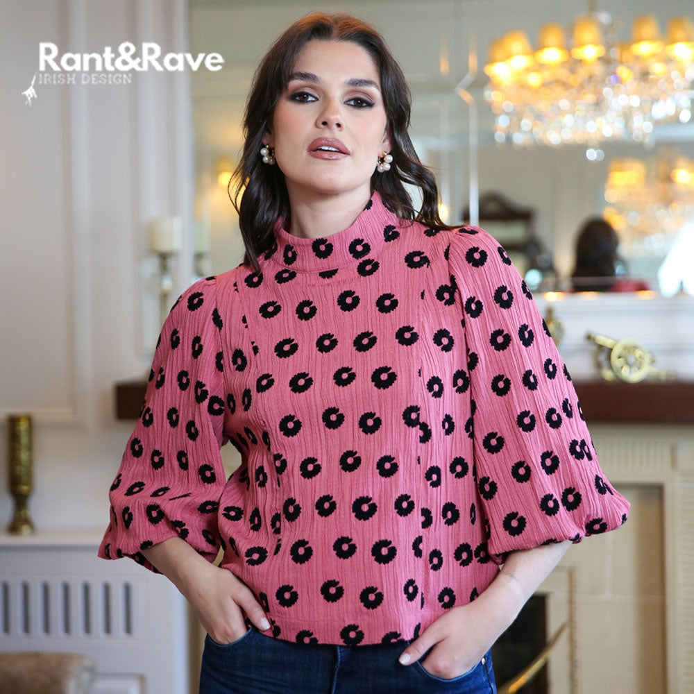 Rant & Rave  Phillippa Top Pink