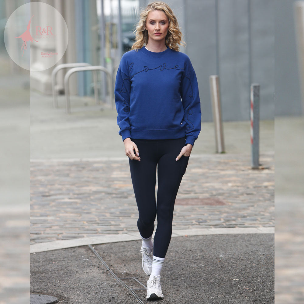 Relax & Renew Abbie Sweater Blue
