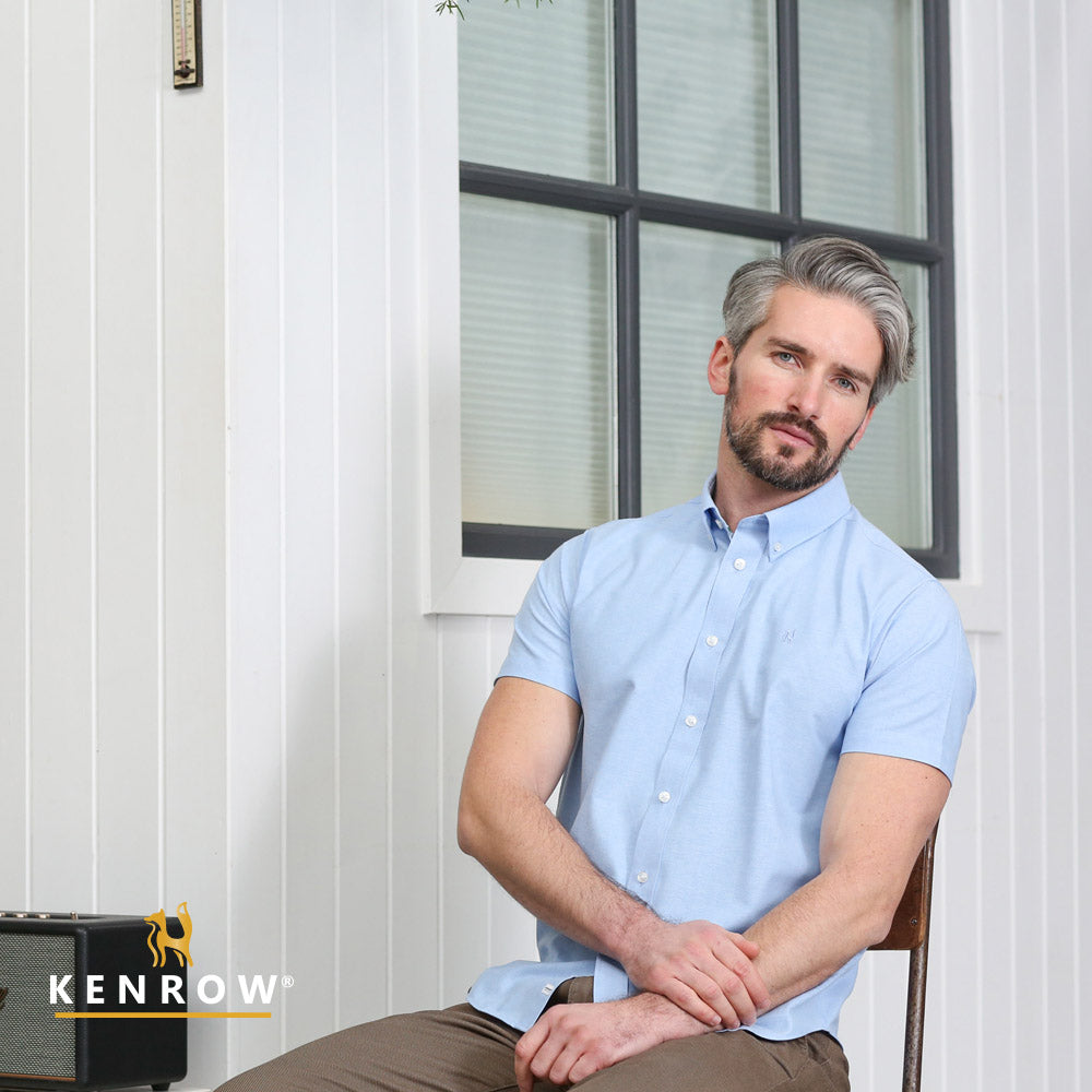 Kenrow Alesso Short Sleeve Shirt Sky