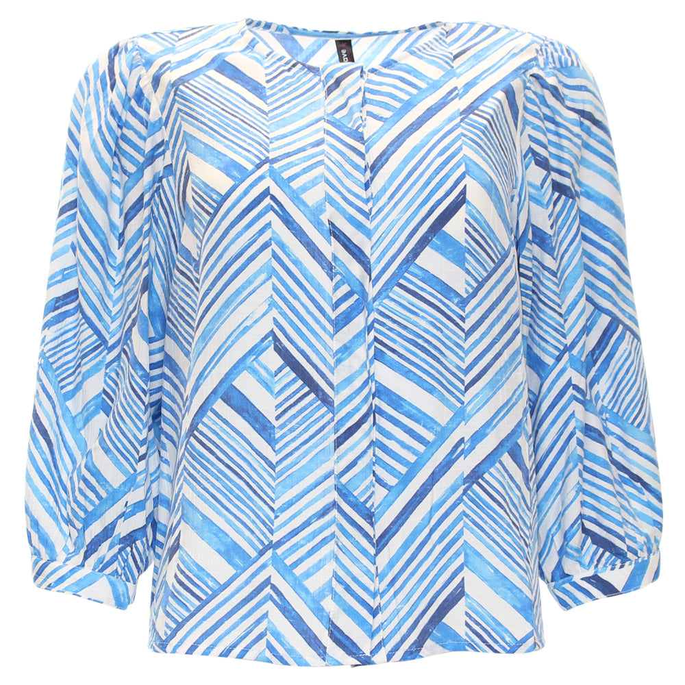 Rant and Rave Alexis Blouse Blue
