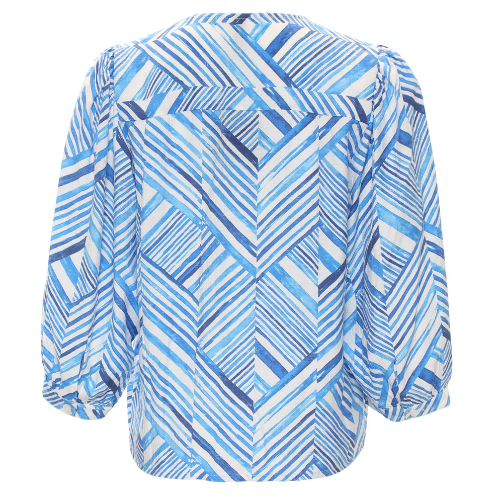 Rant and Rave Alexis Blouse Blue