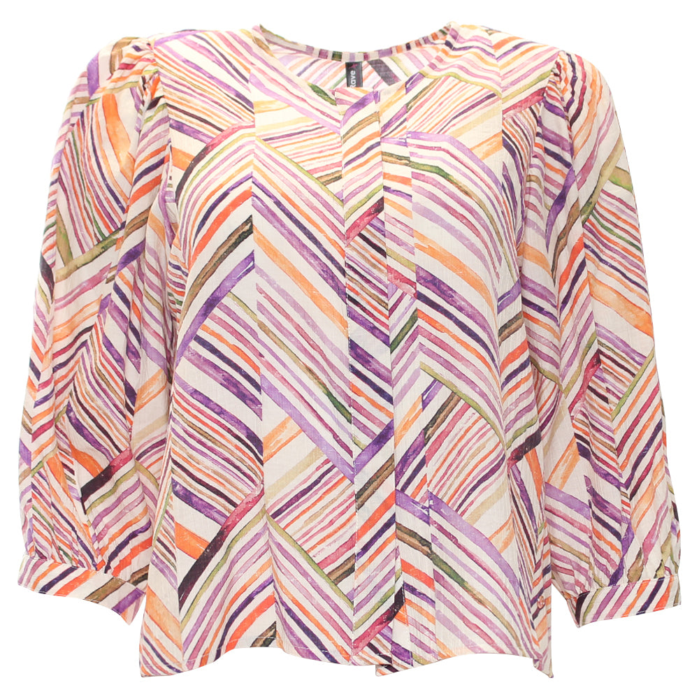 Rant and Rave Alexis Blouse Purple Size 10
