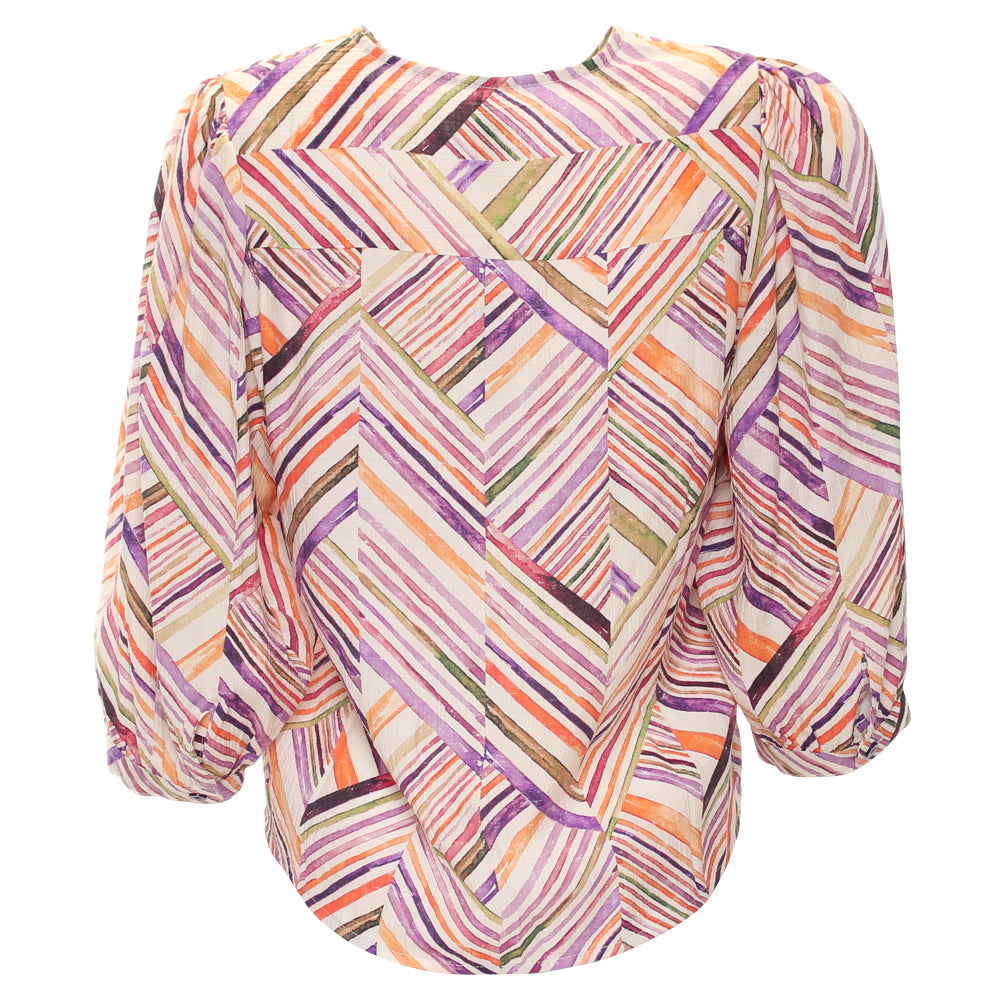 Rant and Rave Alexis Blouse Purple Size 10
