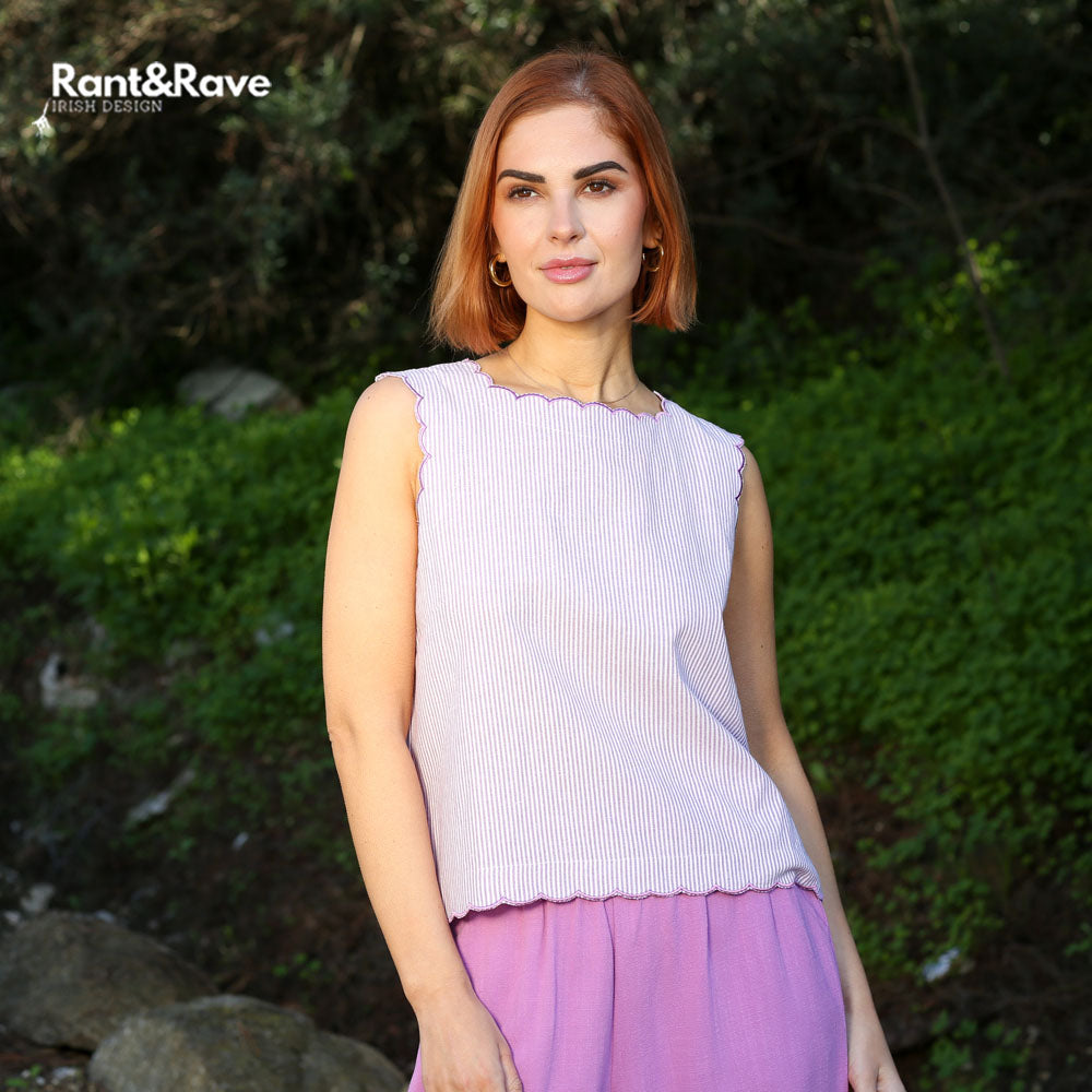 Purple Ranting Rant & Rave Alex Top Purple – Mall Road Design