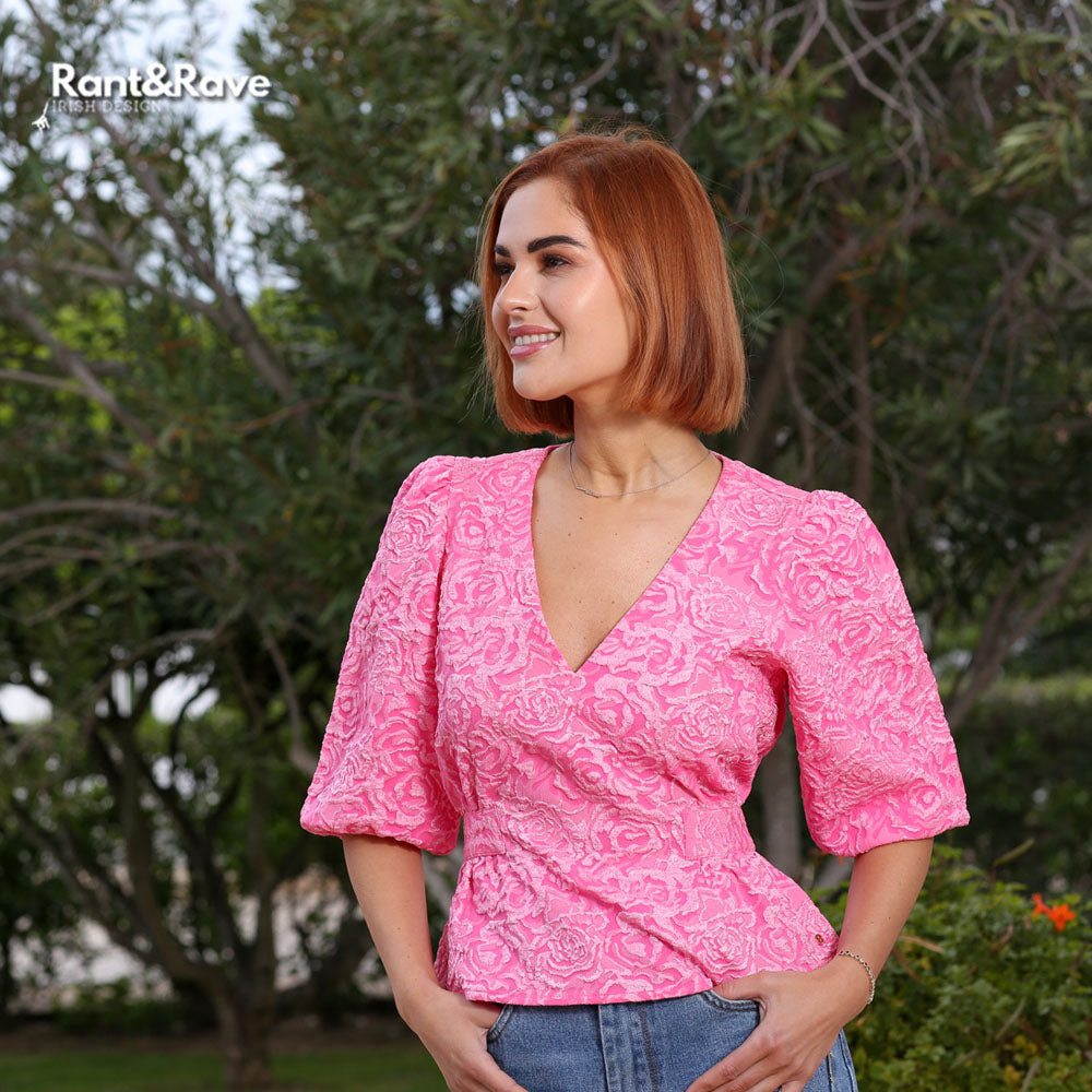 Rant and Rave Alma Top Pink – Mall Road Design