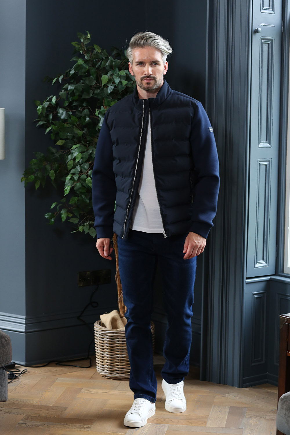 Kenrow Alton Hybrid Jacket Navy