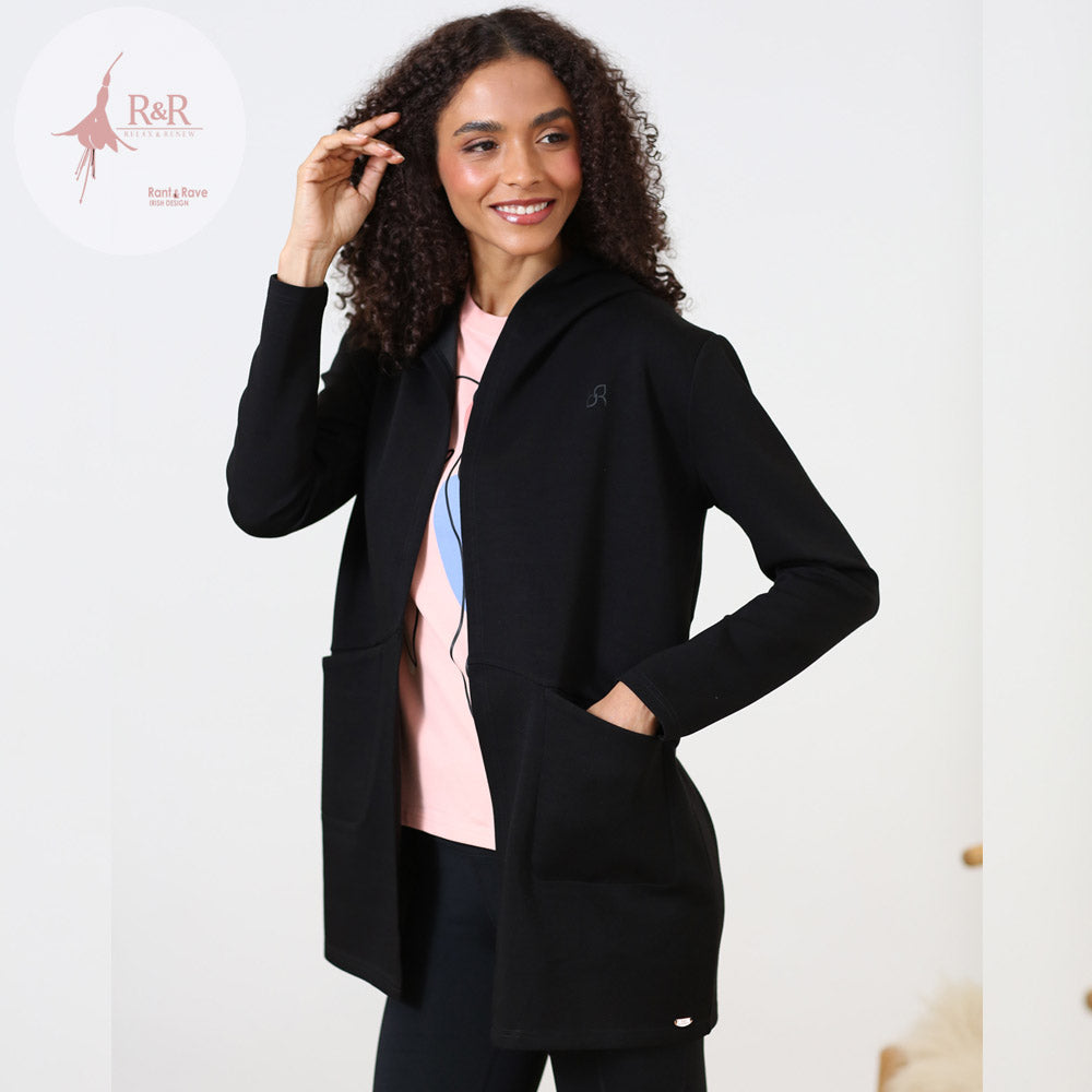 Relax & Renew Amara Cardigan Black