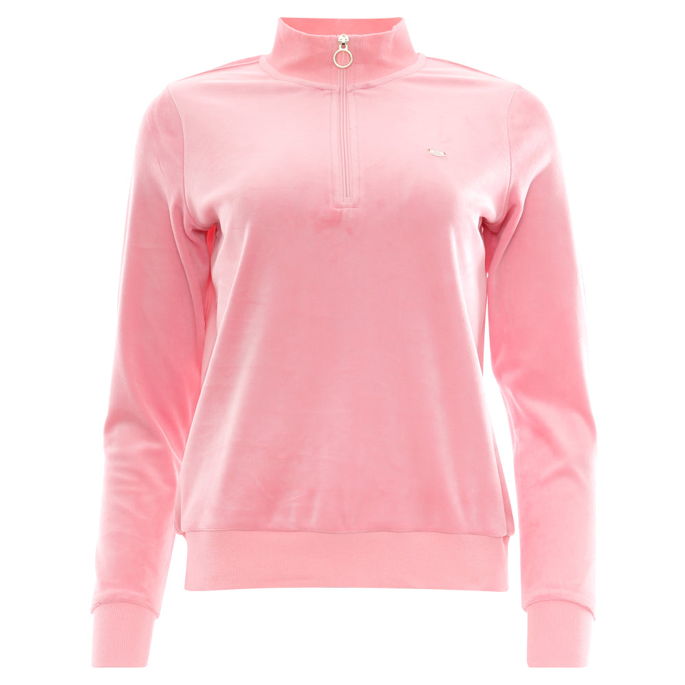 Relax & Renew Amina Half Zip Candy