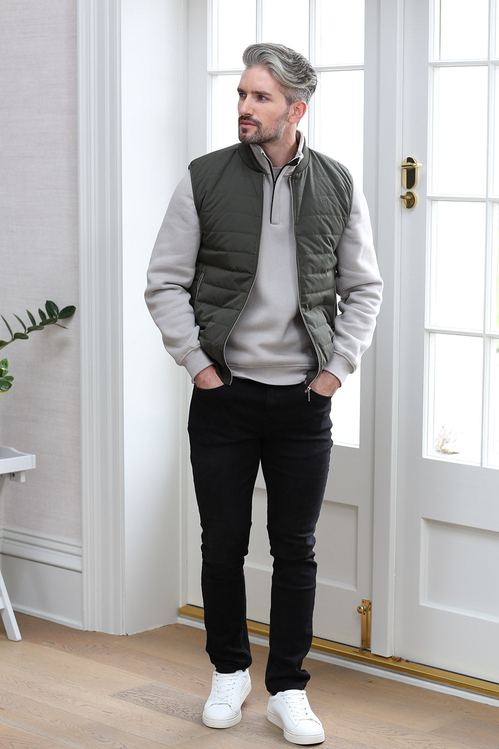 Kenrow Andy Gilet Light Khaki