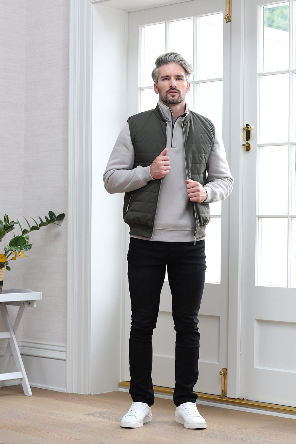 Kenrow Andy Gilet Light Khaki